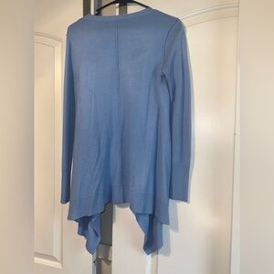 New York & Company Light Blue V-Neck Sweater
